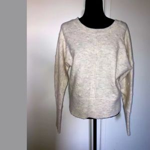 William Rast Medium Alpaca Blend V-Back Sweater